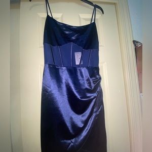 Navy Blue Formal Dress